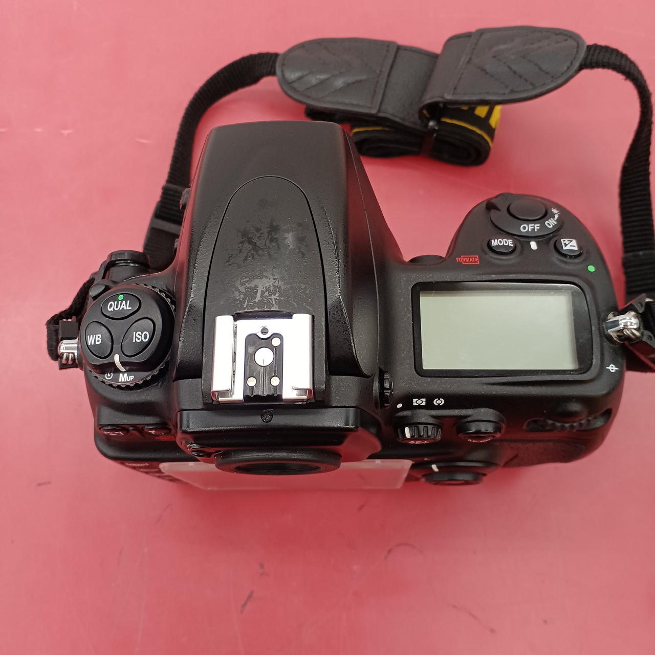 年代物　ヴィンテージ　ニコン　nikon オブジェ　木製　ロゴ　スタンド　非売品 ニコン(NIKON)|レンズ|HARDOFFオフモール（オフモ