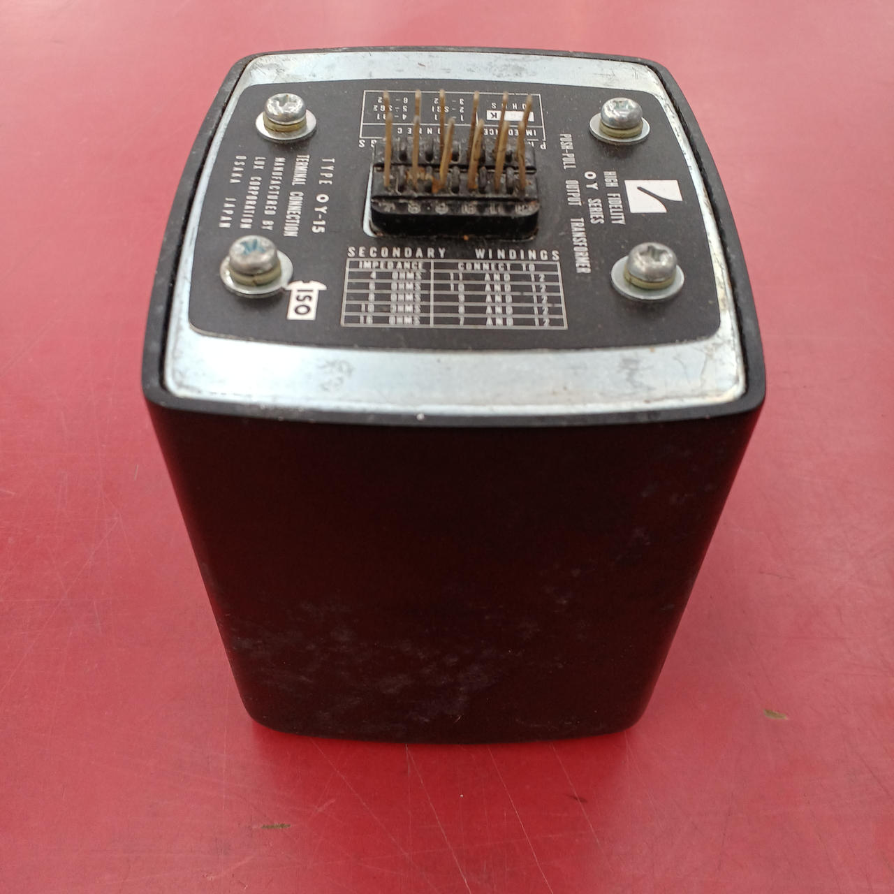 LUX 出力トランス OY15-5 ラックス出力トランス OY15－5 2個一組 動作品