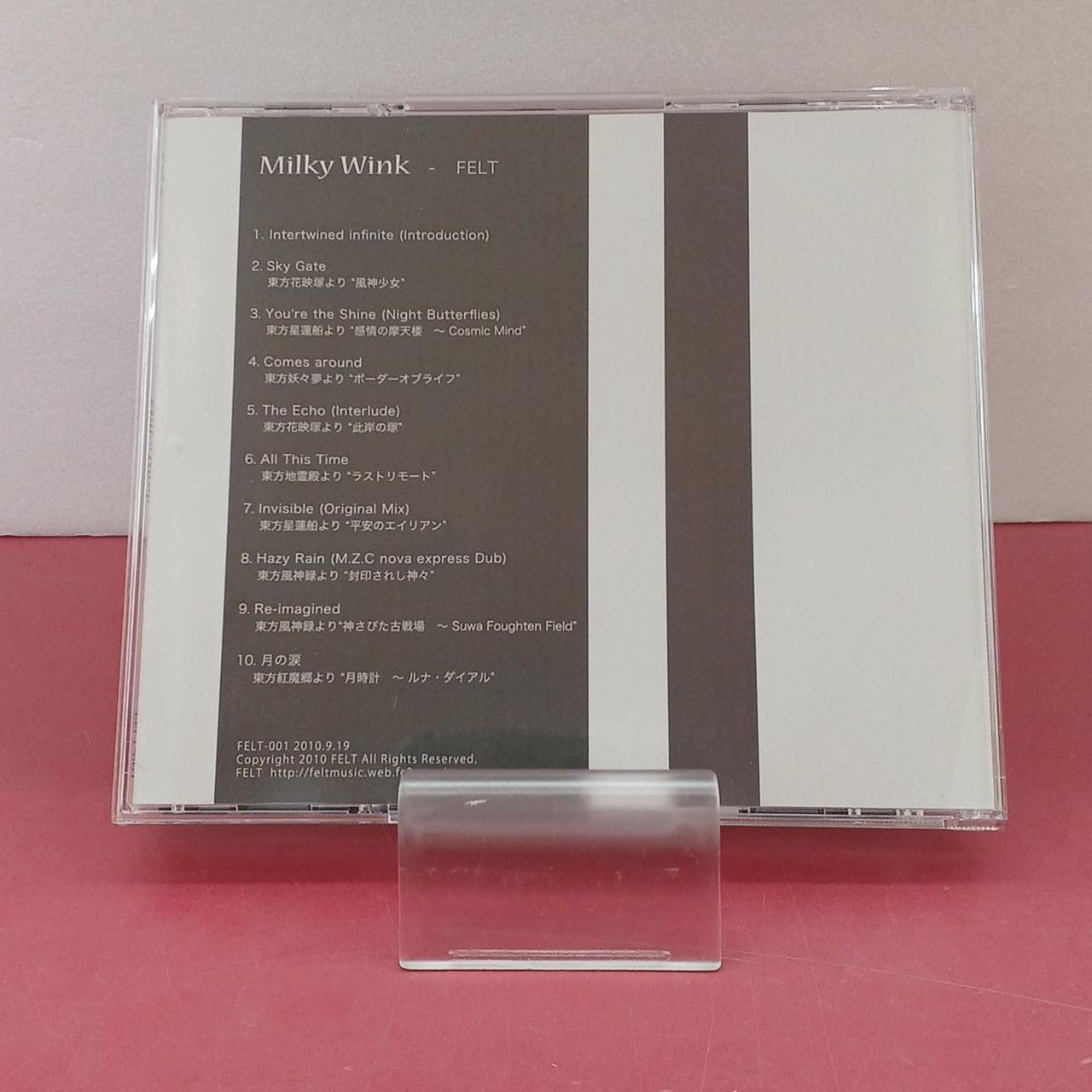 アニメ FELT 01 Milky Wink 駿河屋 -<中古>Milky Wink / FELT（ミュージック）