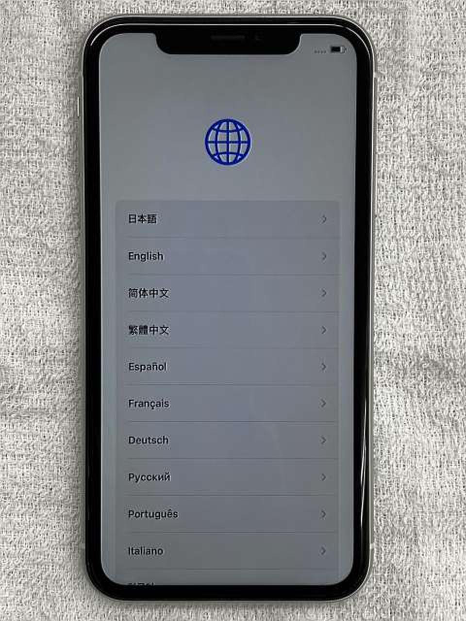 画面に黄ばみあり