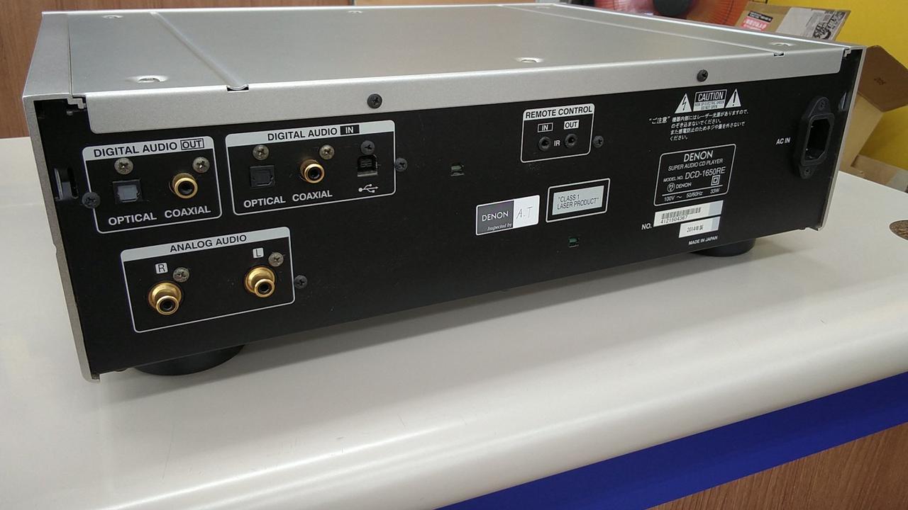 動作確認済み】デノン DENON SACDプレイヤー DCD-1650SE 中古】 デノン