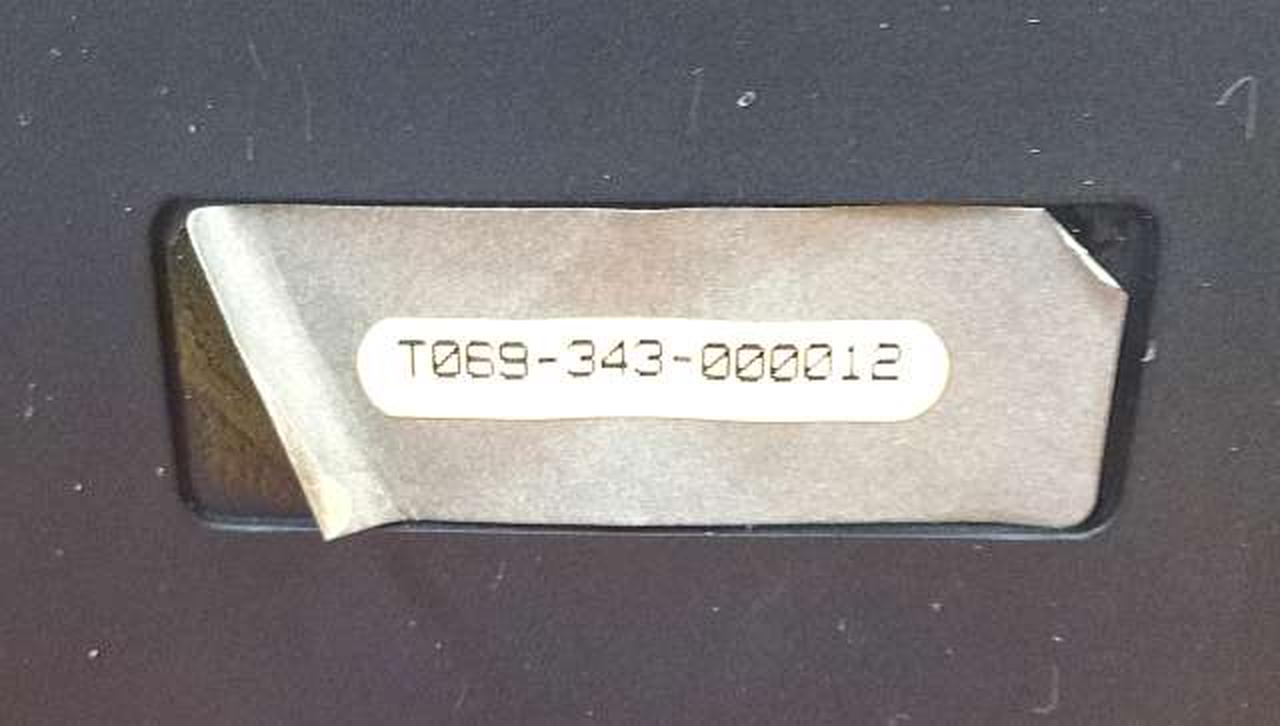 はがれかかってます。