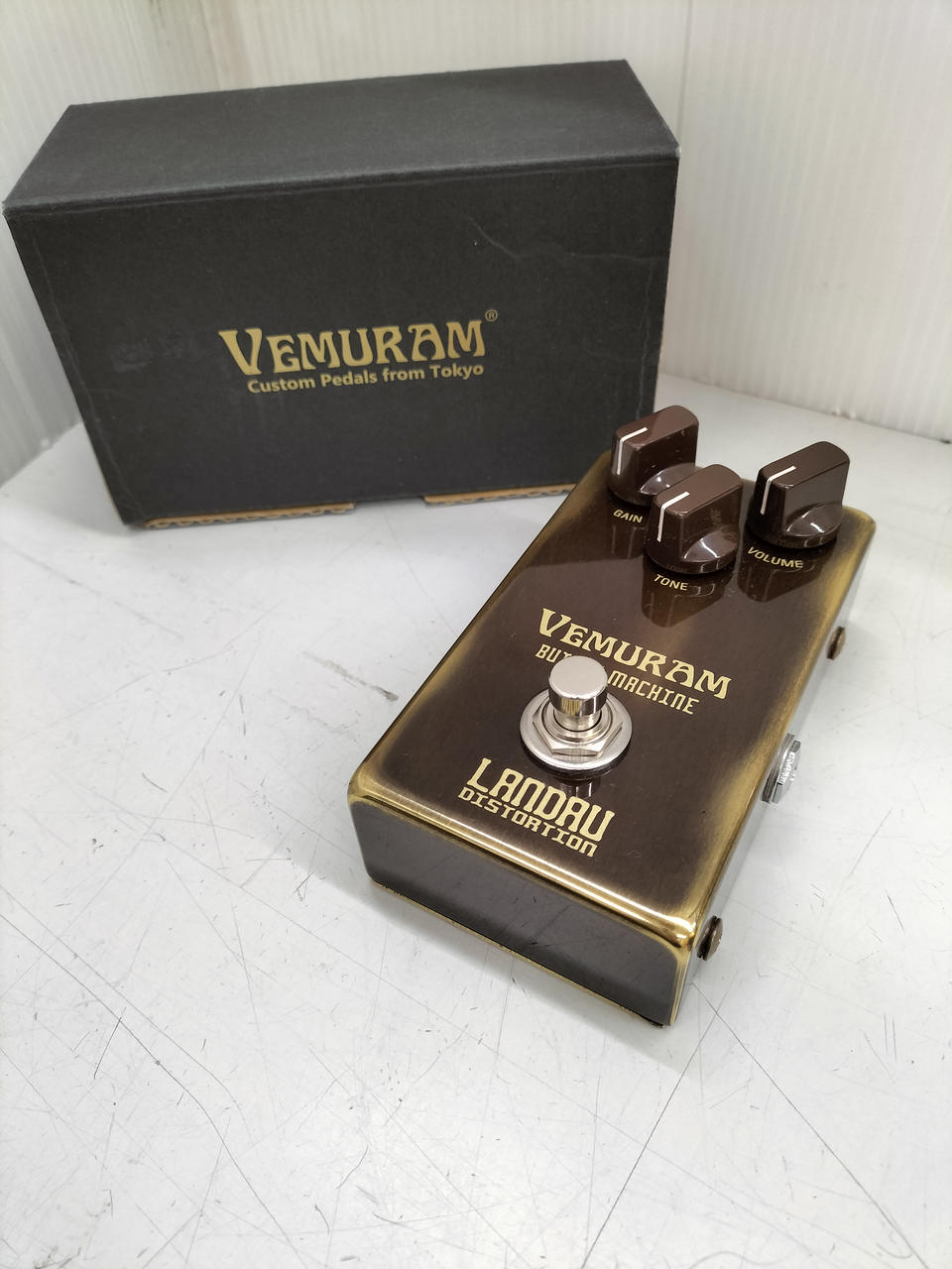 美品 VEMURAM Butter Machine 初回ロット Vemuram Butter Machine｜マイケル・ランドウとの