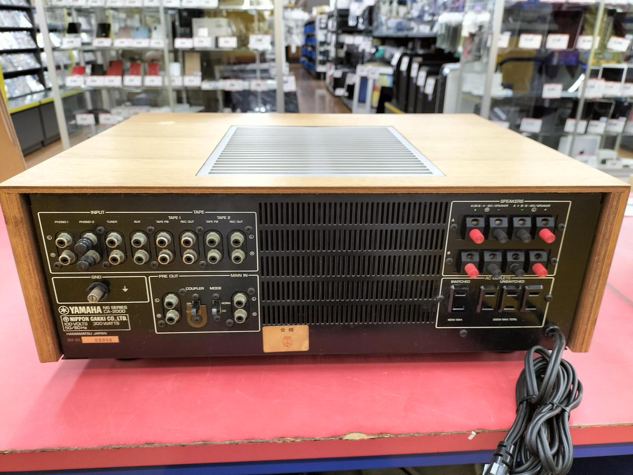 M6340 YAMAHA ヤマハ プリメインアンプ CA-2000 ジャンク品 M6340 YAMAHA ヤマハ プリメインアンプ CA-2000 ジャンク品 CA