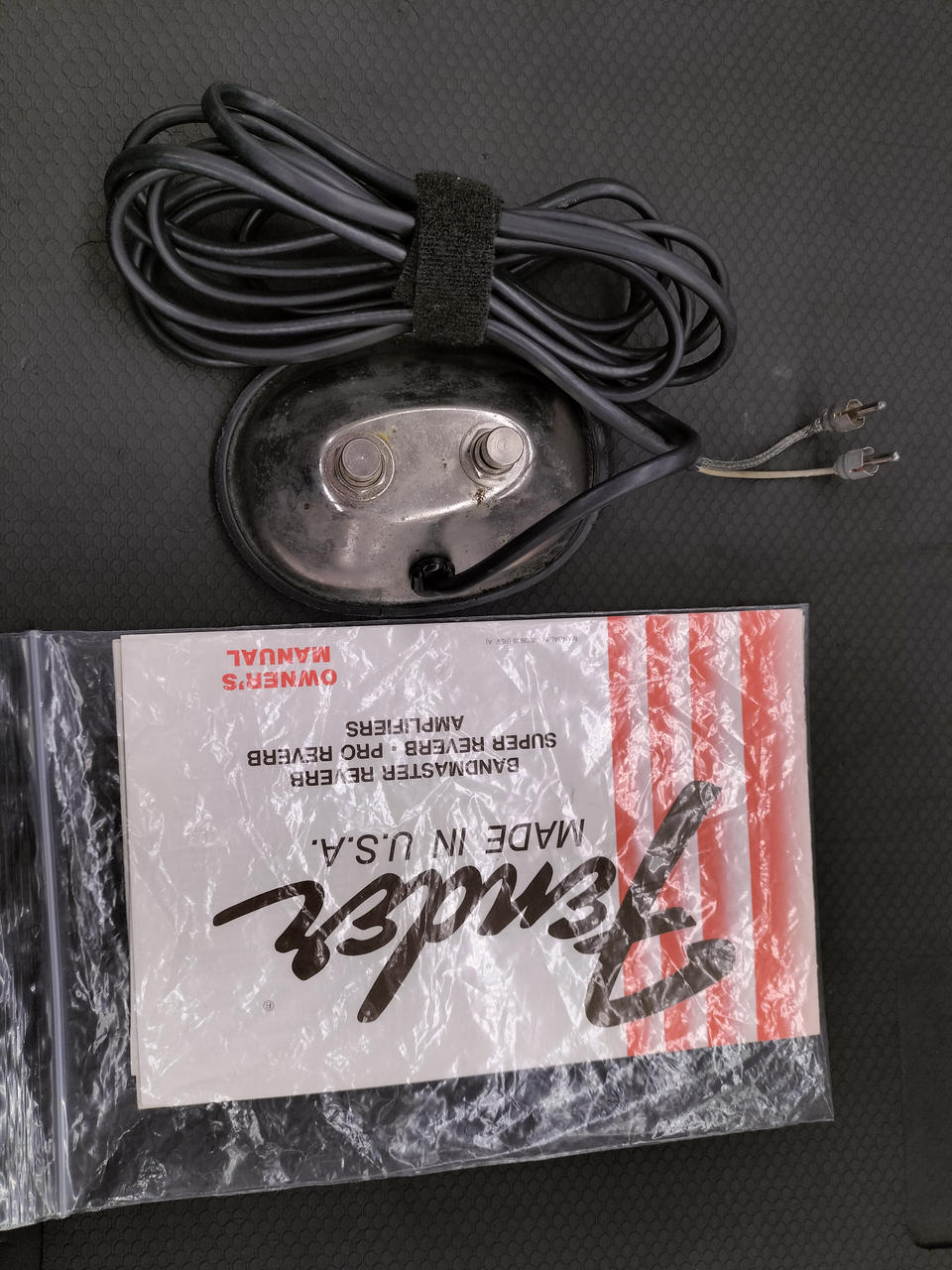 フットコントローラー、取扱説明書