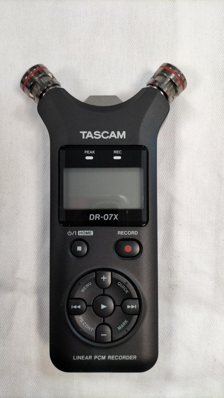 TASCAM DR-07X リニアPCMレコーダー DR-07X | ステレオオーディオレコーダー/USBオーディオ