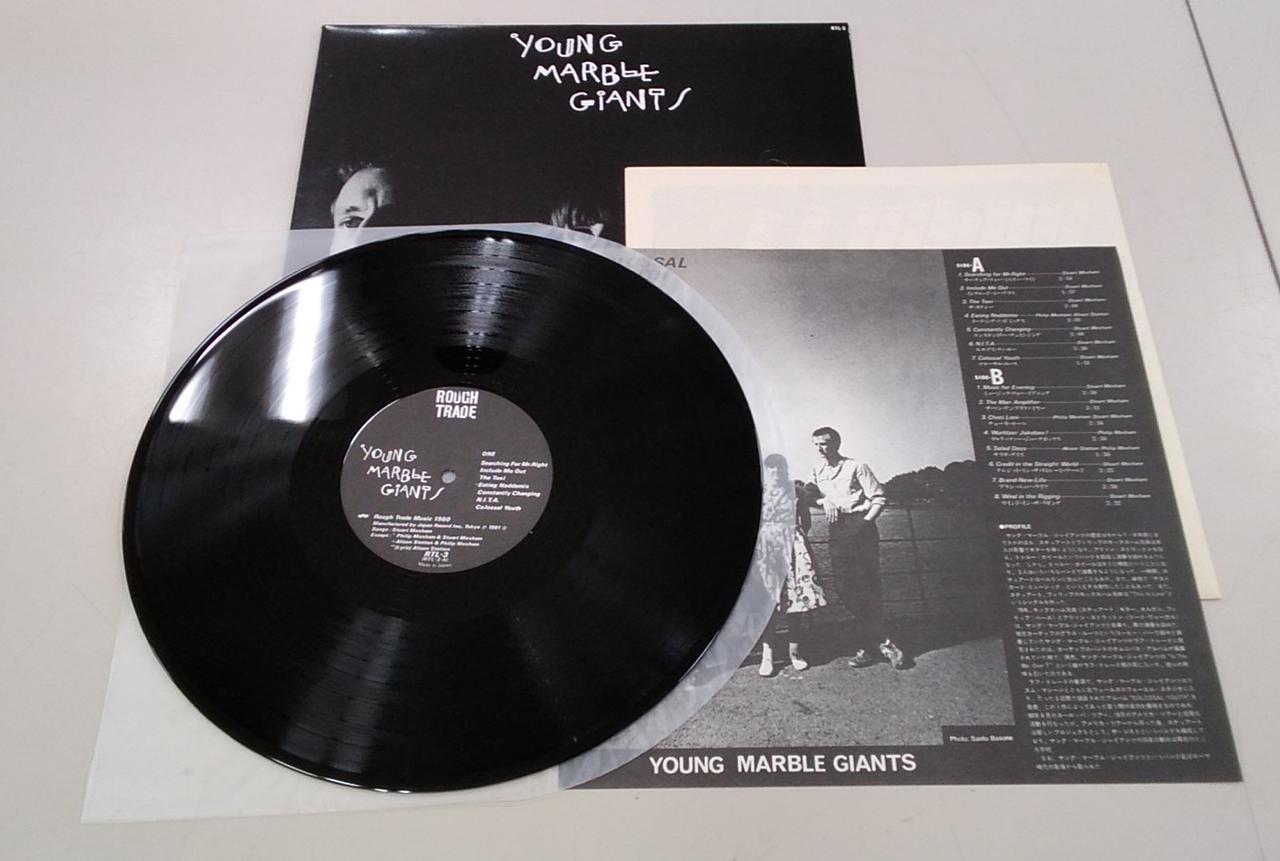 YOUNG MARBLE GIANTS LPアナログレコード ROUGH TRADE|YOUNG MARBLE GIANTS/COLOSSAL Y|【ハードオフ公式通販