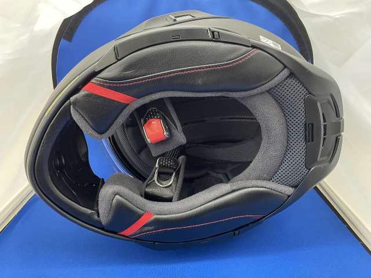 SHOEI ヘルメット フルフェイス 美品 SHOEIヘルメット【NEOTEC 3 SATORI (BLACK／WHITE)】XXL