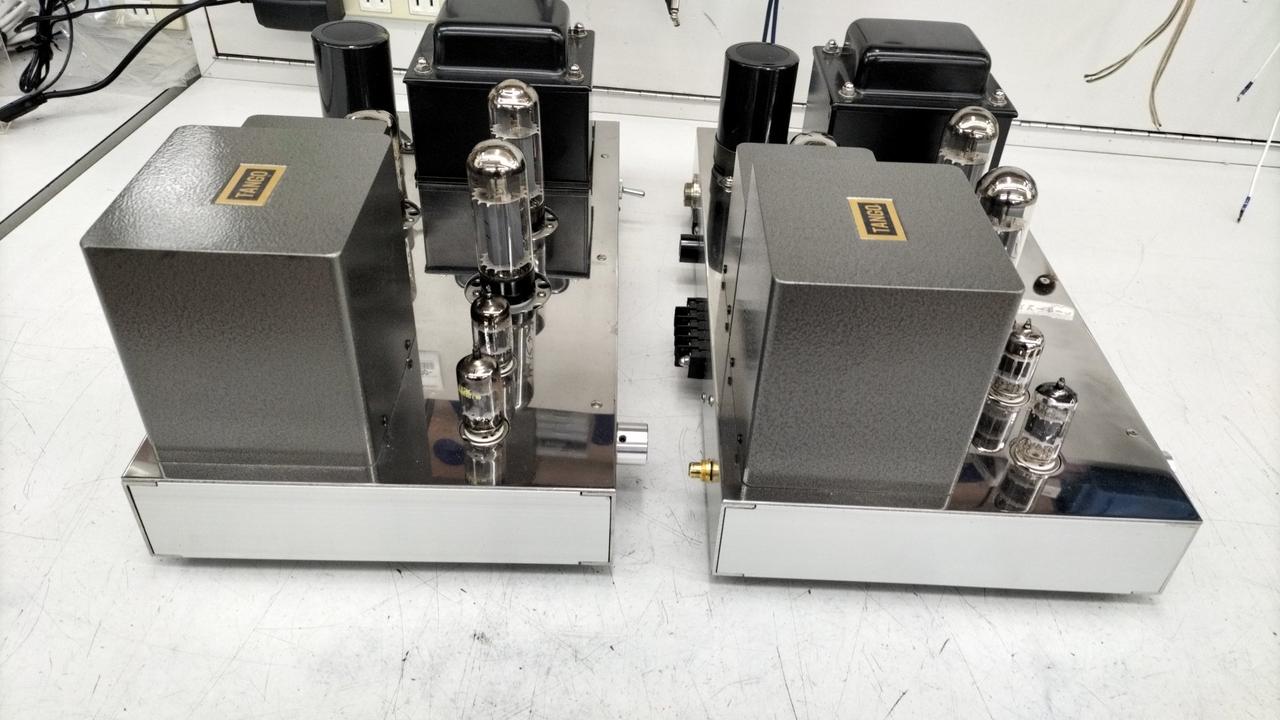M6338 自作真空管アンプ TANGO ST-350 FW-50-5 M6338 Custom Vacuum Tube Amplifier TANGO ST-350 FW-50-5