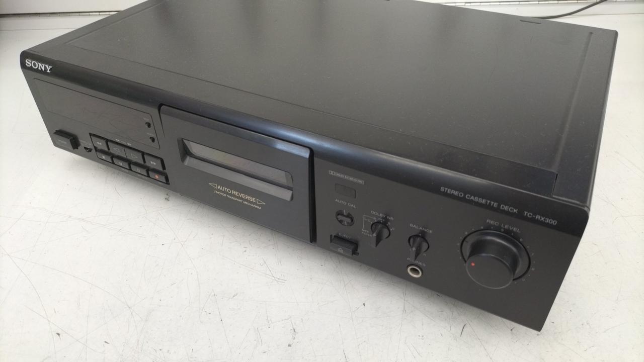 SONY TC-RX300 カセットデッキ シングルリバース・カセット