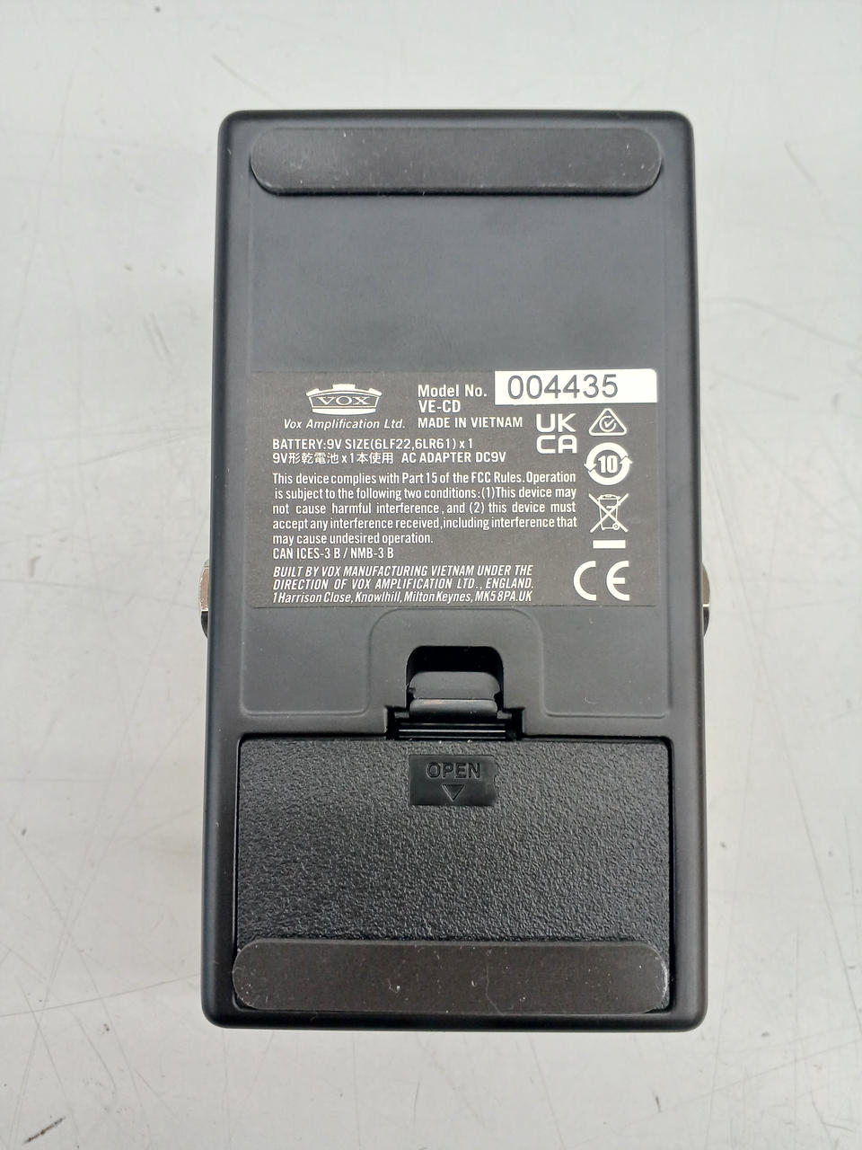 ■【箱・取説付】VOX  VE-SD エフェクター VOX SILK DRIVE [VE-SD]｜ミュージックランドKEY
