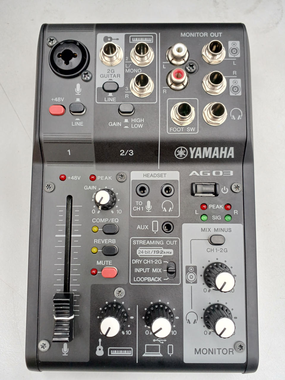 Yamaha ミキサー YAMAHA MX61 BK｜ミュージックランドKEY