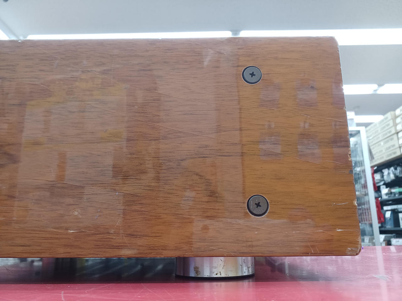 木目パネルヒビ