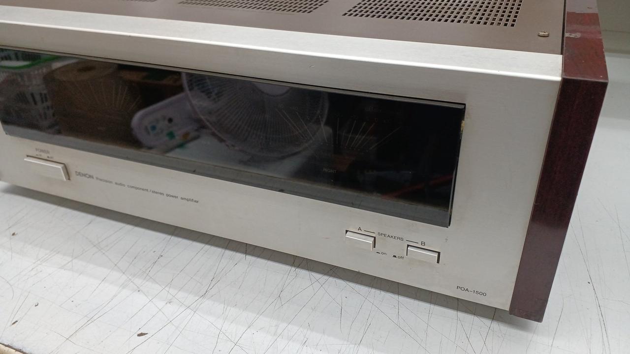 動作確認済　極上　DENON POA-1500 ステレオパワーアンプ DENON|ステレオパワーアンプ|【ハードオフ公式通販】オフモール