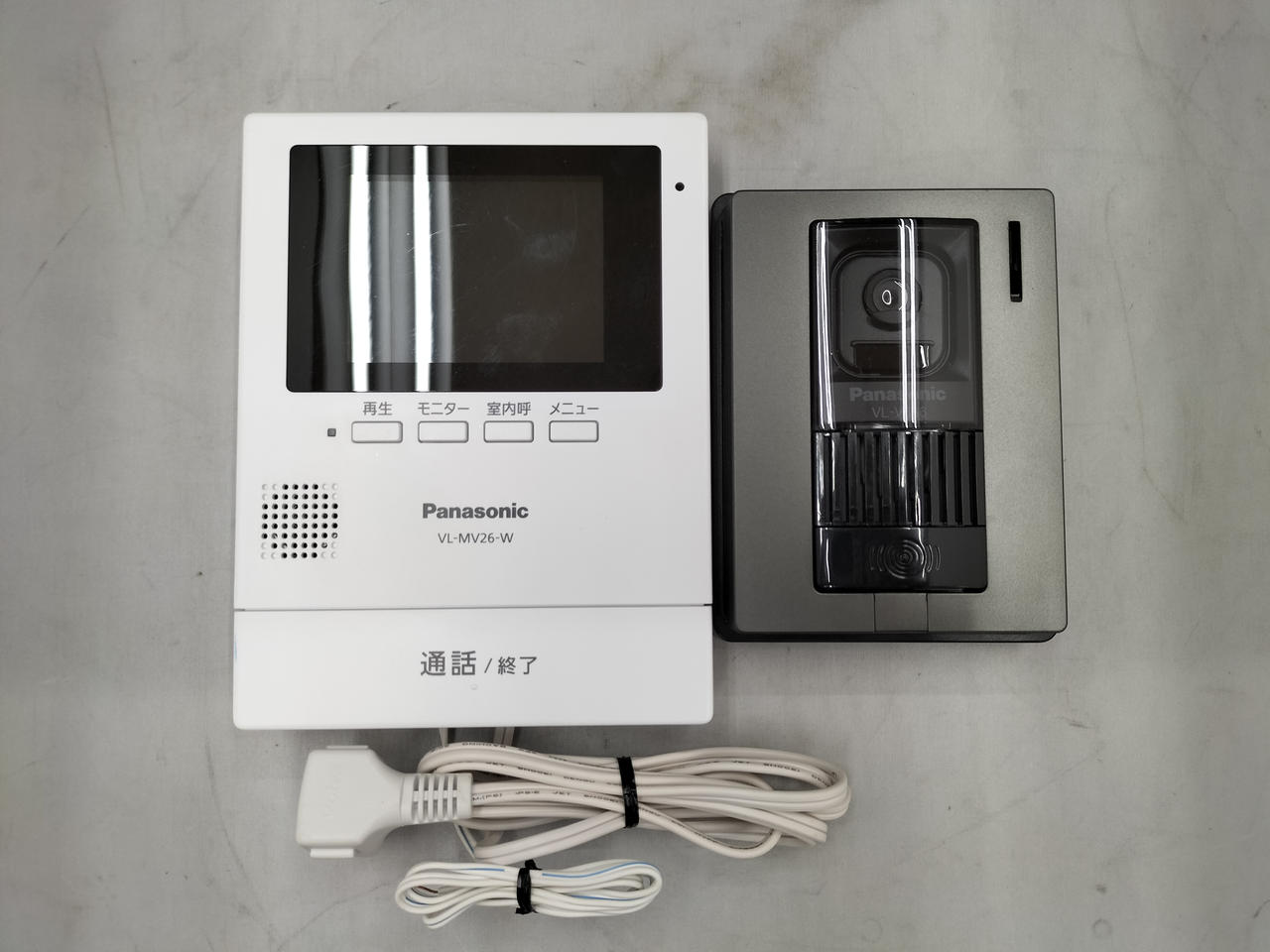 パナソニック テレビドアホン VL-SV26XL-W パナソニック VL-SV26XL