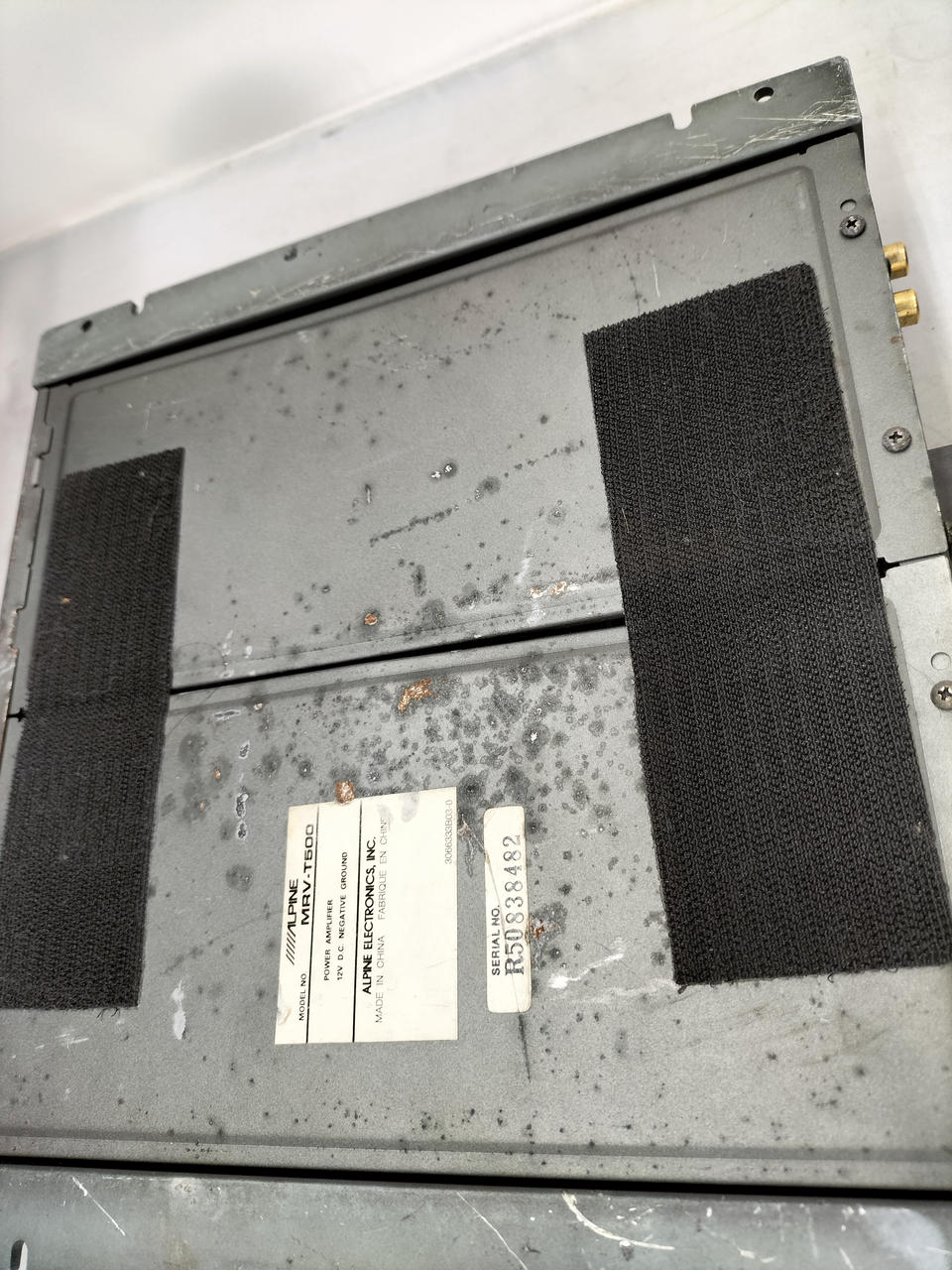 名機ALPINE MRV-T320 アンプ　美品 Alpine MRV-T320 80W x 2 Car Amplifier at Crutchfield