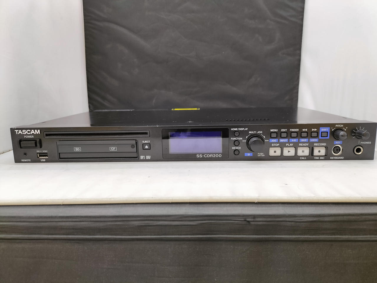 貴重 TASCAM   CDステレオオーディオレコーダー【SS-CDR1】 SS-CDR1 | ソリッドステート/CD ステレオオーディオレコーダー