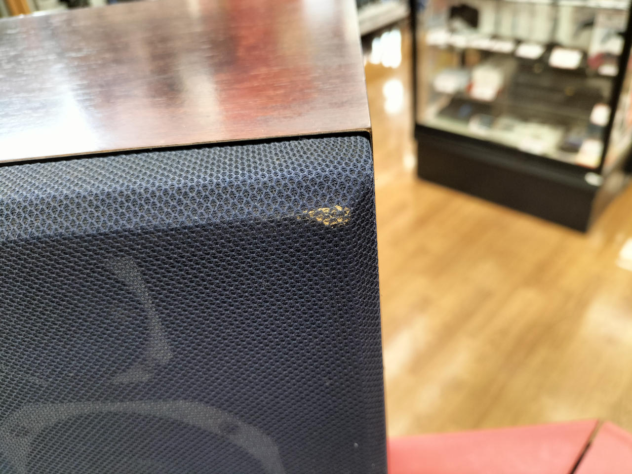 ネット汚れあり