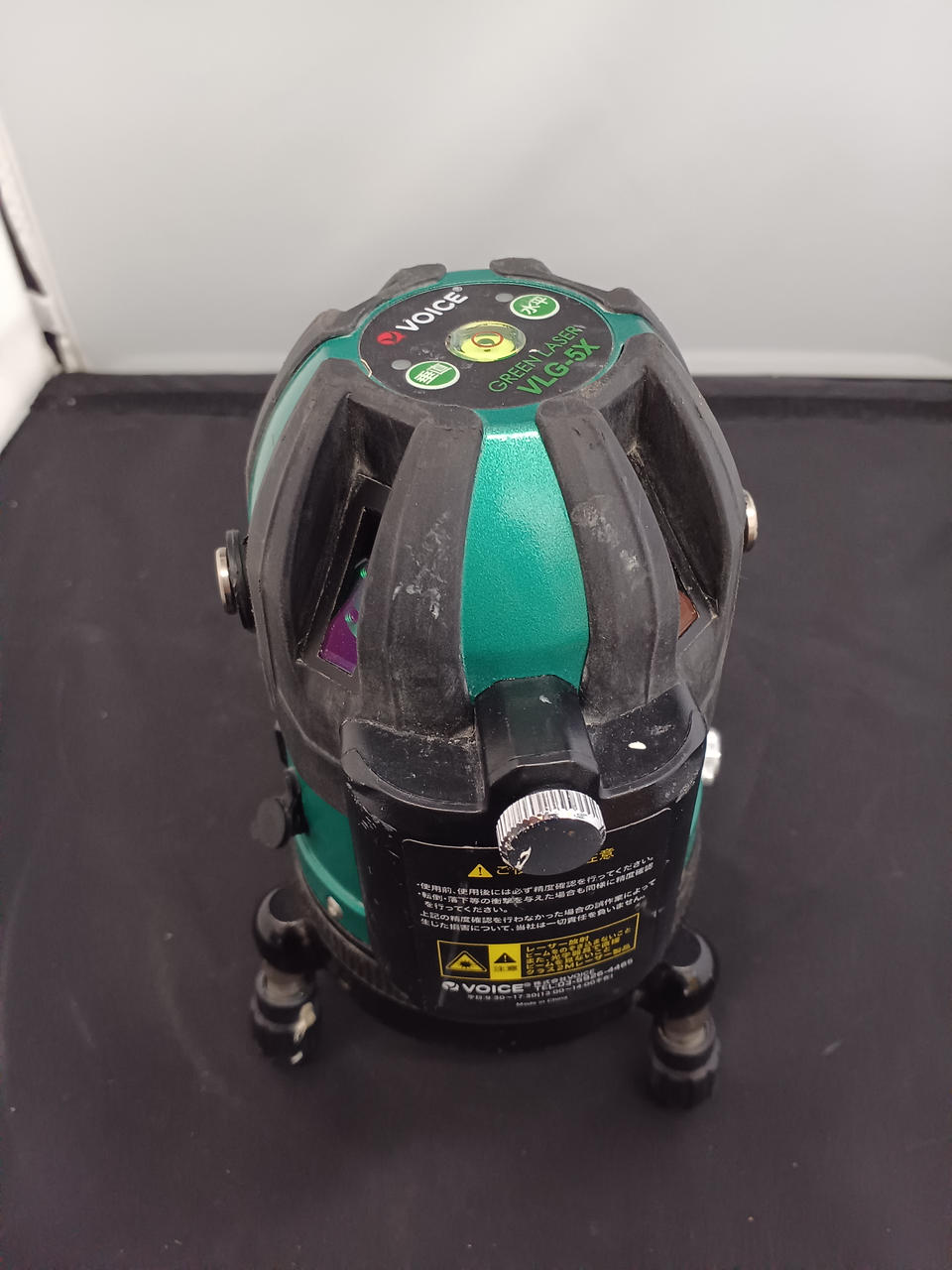 VOICE VLG-5X 墨出しレーザー５ライン　ジャンク品 VOICE VLG-5X 墨出しレーザー5ラインジャンク品