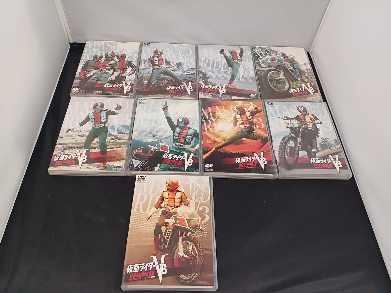 東映|仮面ライダー V3 DVD9巻セット|HARDOFFオフモール（オフモ