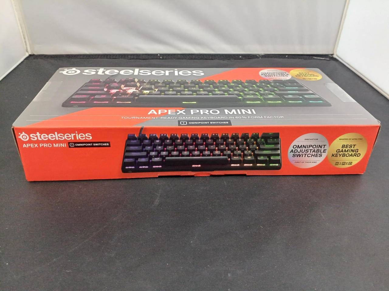 新中古 美品  Single Roll 路上のスキーボード USA 製 TEX Shinobi 』 TrackPoint搭載 英語US配列 7段配置キーボード