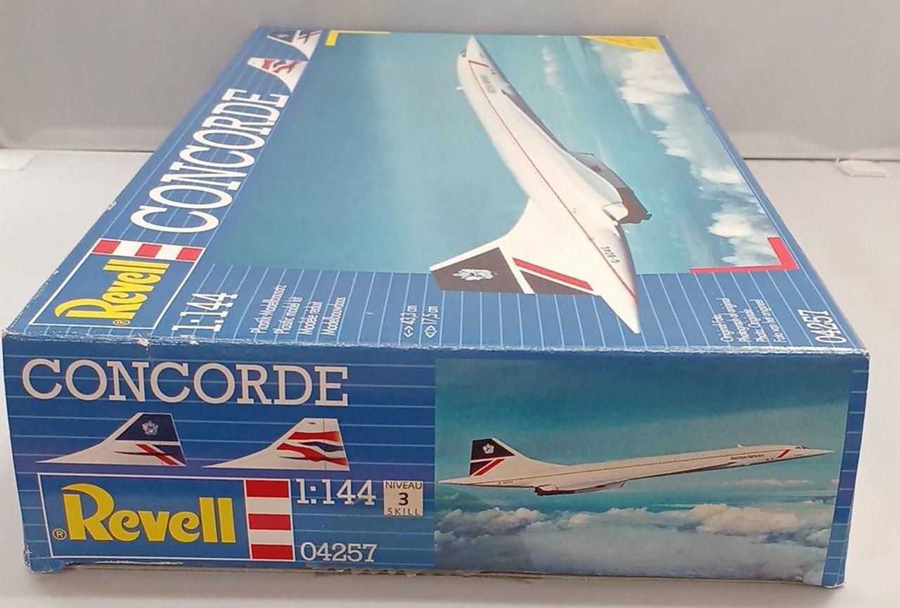 エールフランスコンコルド(Concorde) はせ 1／100スケールモデル