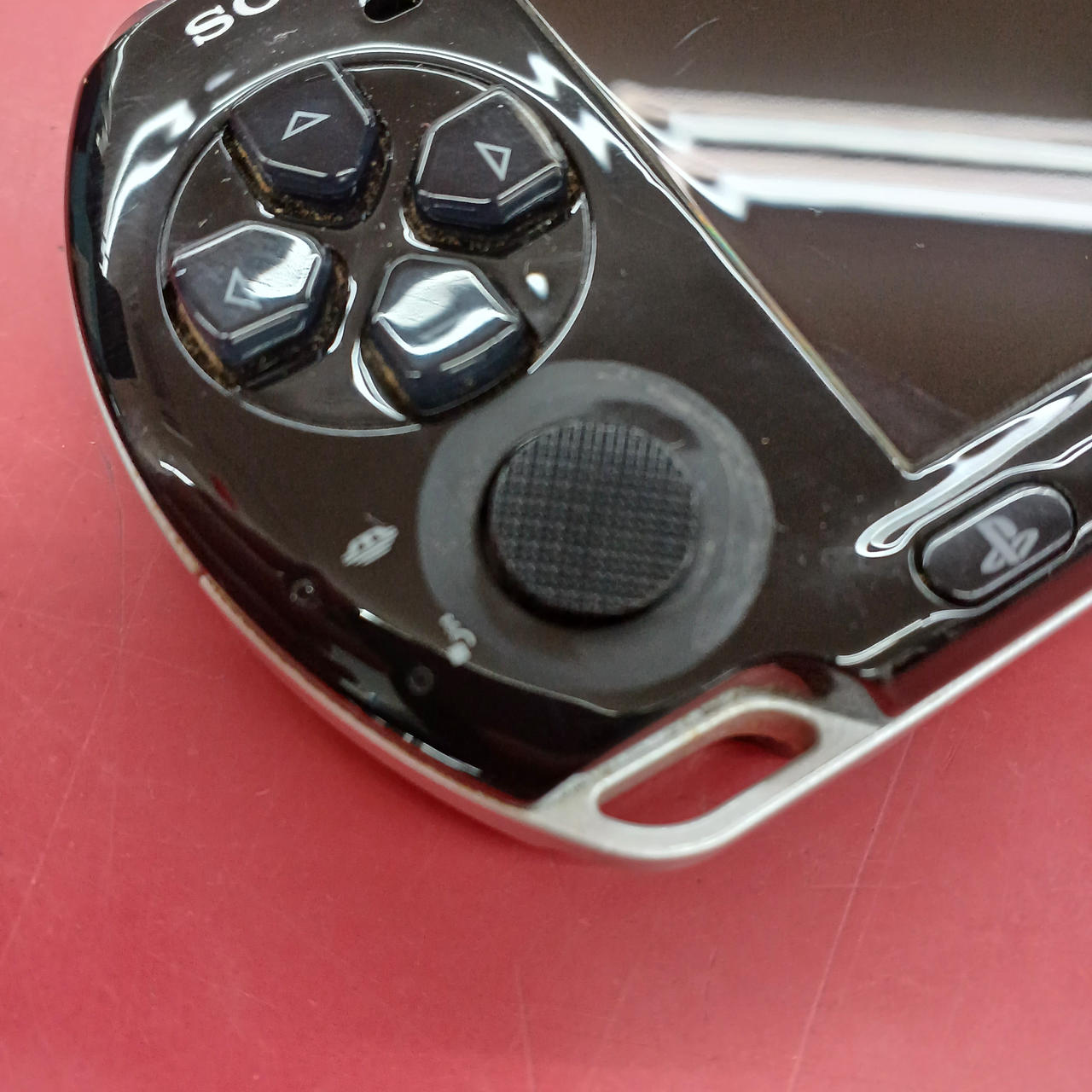 スティック削れてます