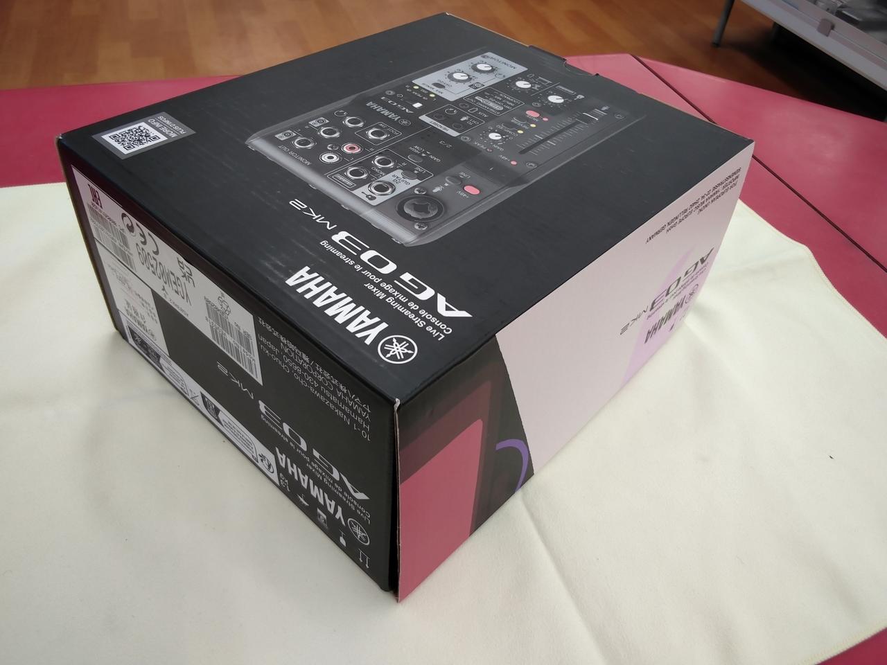 ヤマハ(YAMAHA)|YAMAHAライブストリーミングミキサーAG03MK2