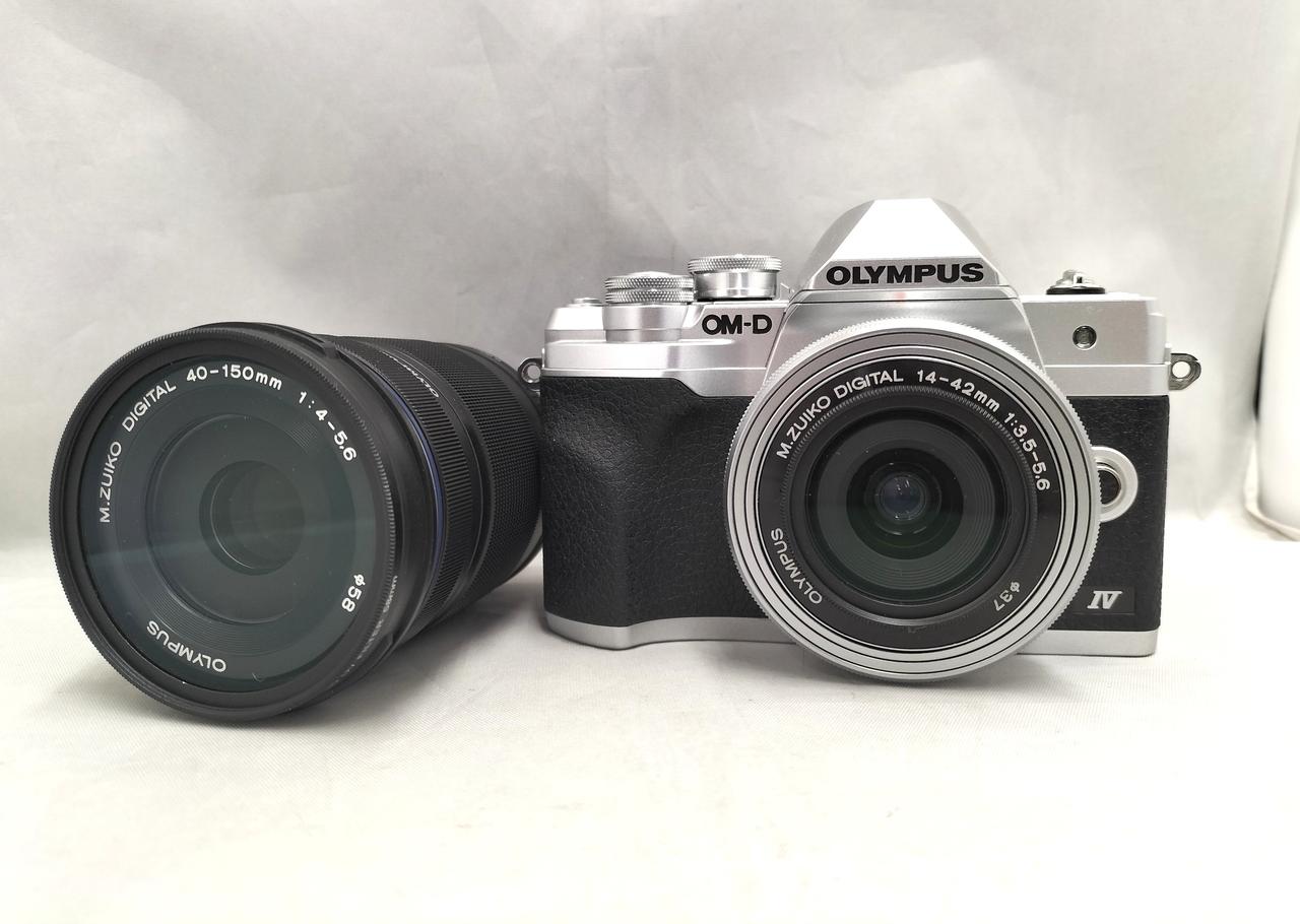 OLYMPUS 型番：E-M10 MARKⅣ ミラーレス一眼　ダブルレンズキット