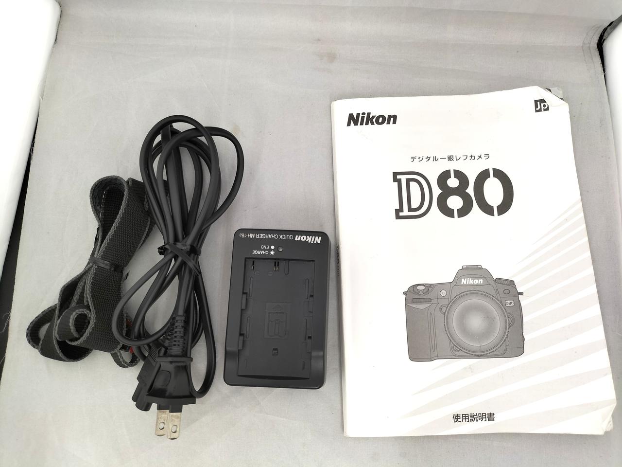 【ジャンク品】Nikon D80 デジタルカメラ 及び付属品 ニコン(NIKON)|デジタル一眼レフ|HARDOFFオフモール（オフモ