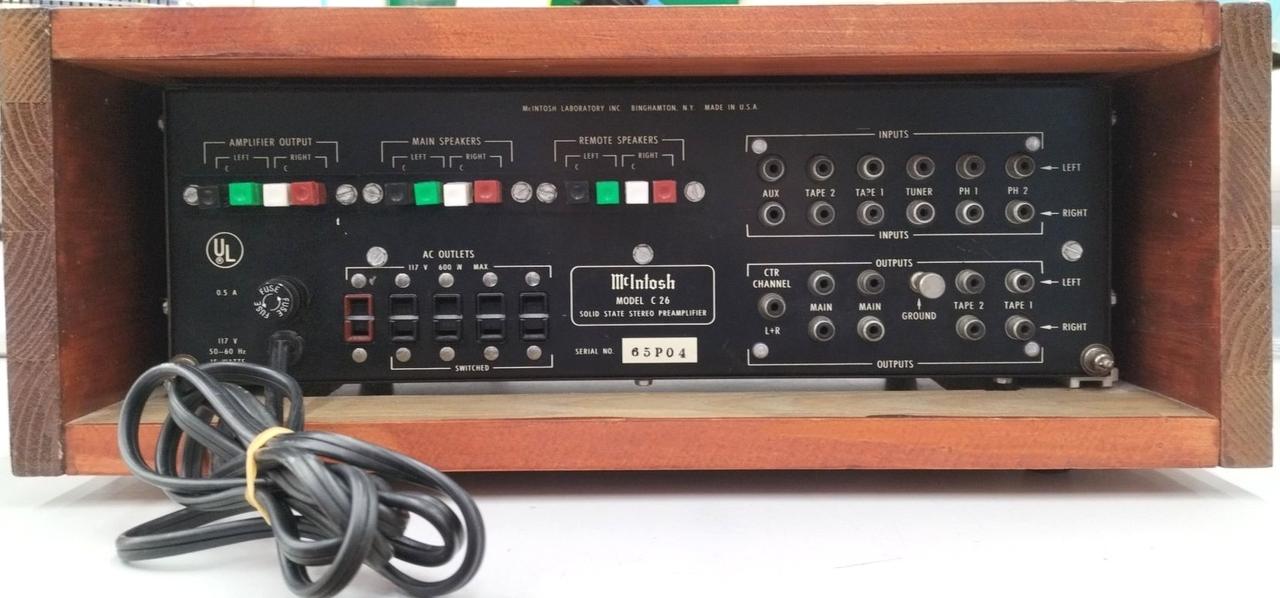 MCINTOSH|プリアンプ|【ハードオフ公式通販】オフモール|2012590000041976