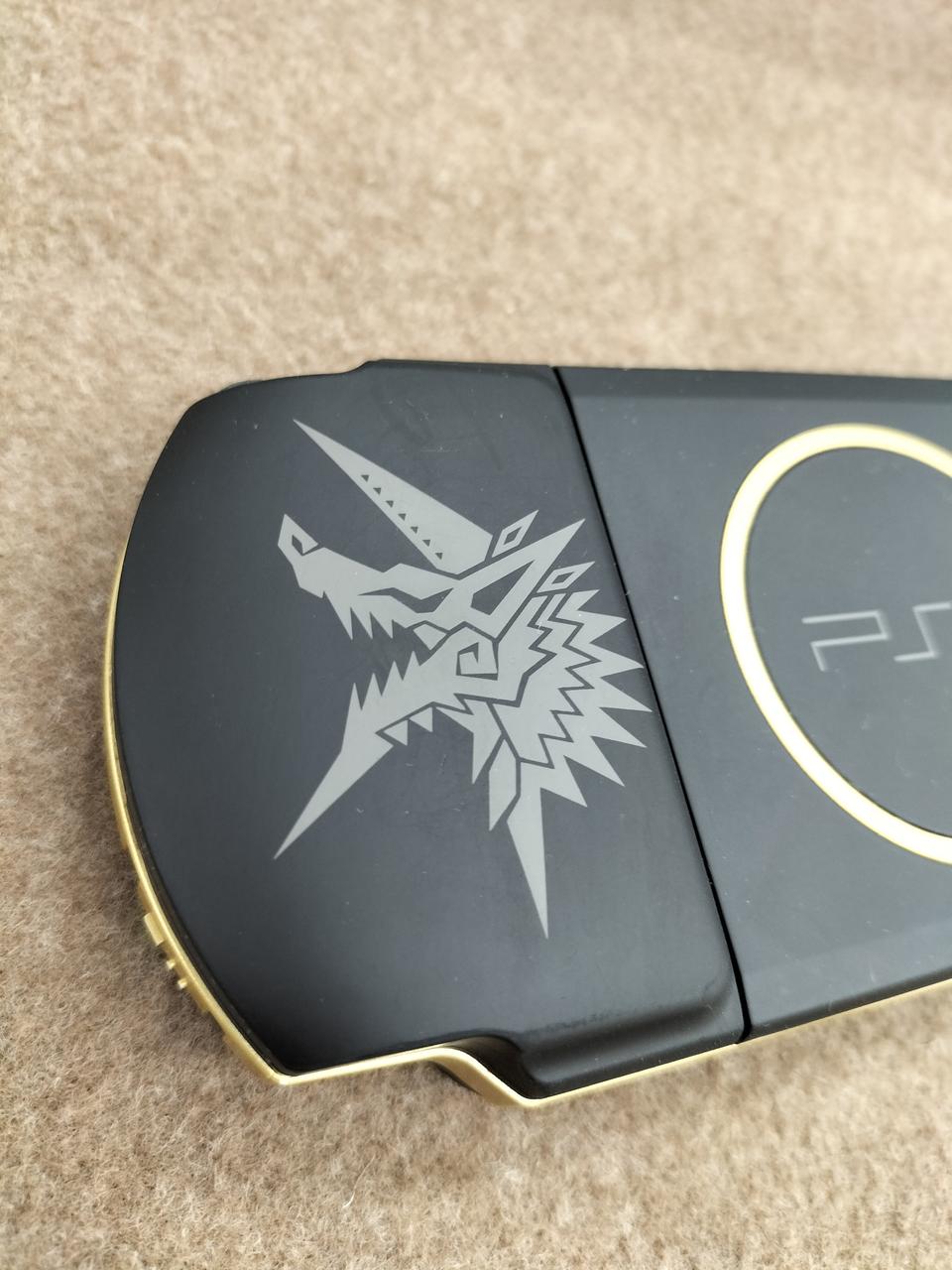 ジャンク扱い SONY PSP 特別版 モンスターハンター デザイン本体 ジャンクSONY PSP 特別版 モンスターハンターデザイン 本体