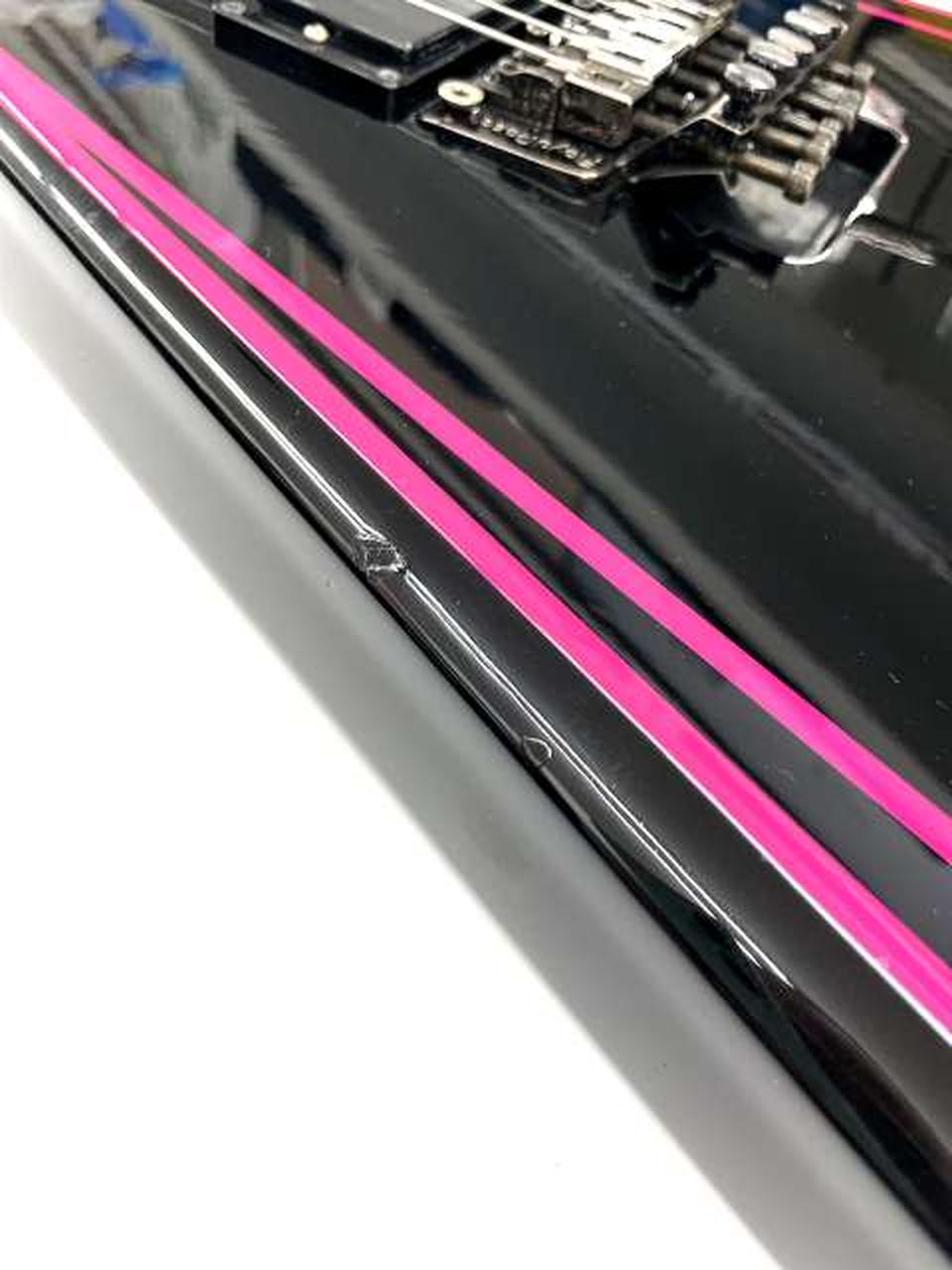 【最終値下げ！】Edwards Alexi V エレキギター EDWARDS(エドワーズ) E-ALEXI PINK SAWTOOTH : ミュージック