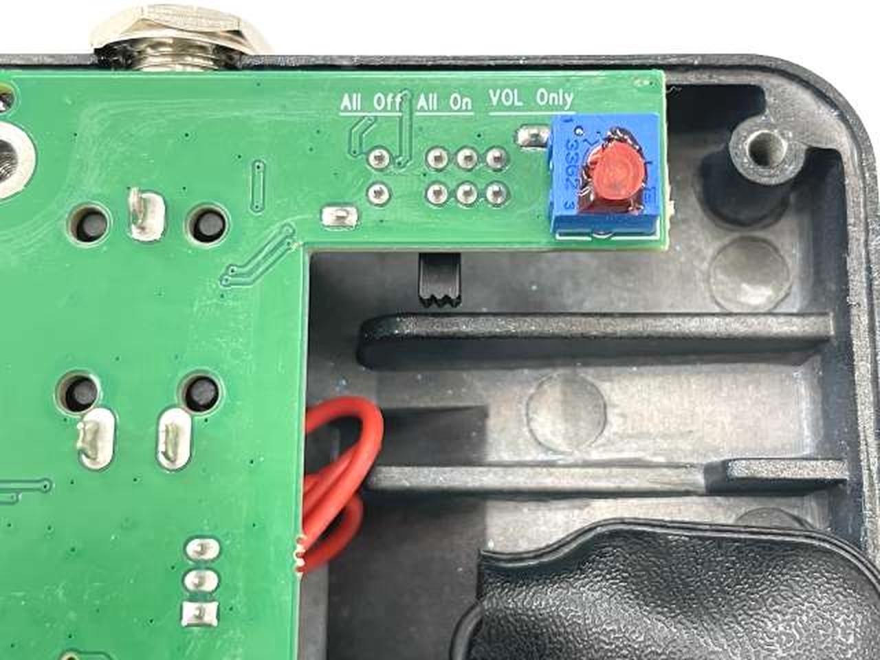 LEDステータス切替スイッチ