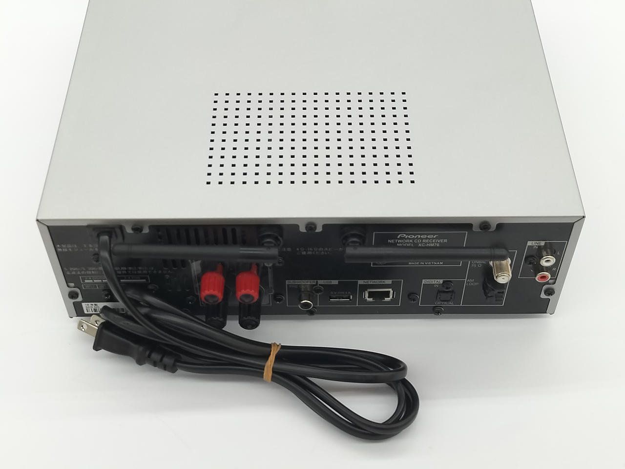 Pioneer X-HM76 ネットワークCDレシーバー（ジャンク） Pioneer XC-HM76 NETWORK CD RECEIVER + S-HM76 SPEAKER Mini