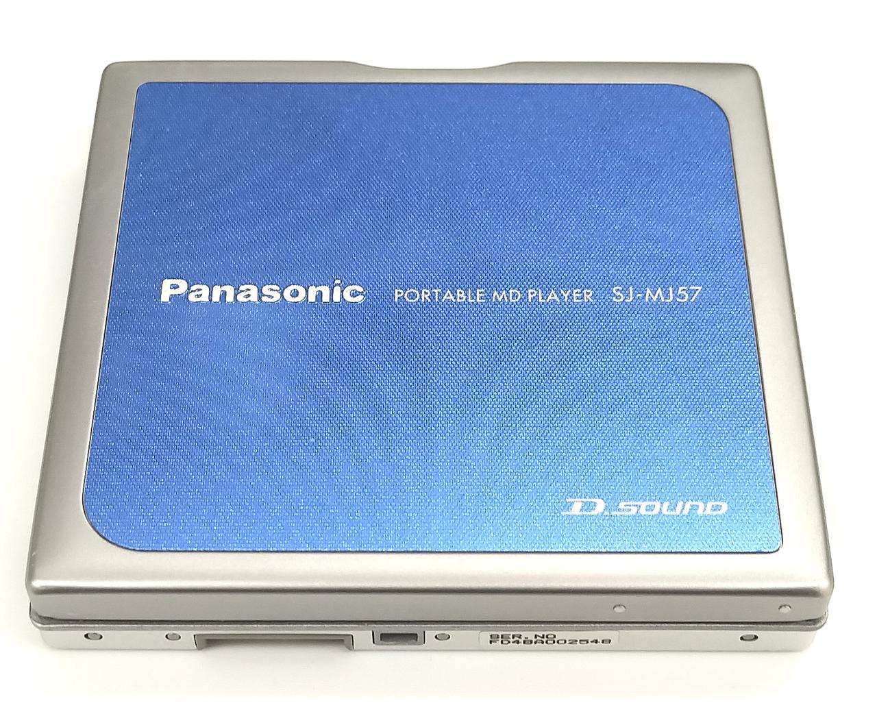 Panasonic パナソニック　SJ-MJ57 MDウォークマン 詳細情報 ポータブルMDプレーヤー SJ-MJ57 | オーディオ