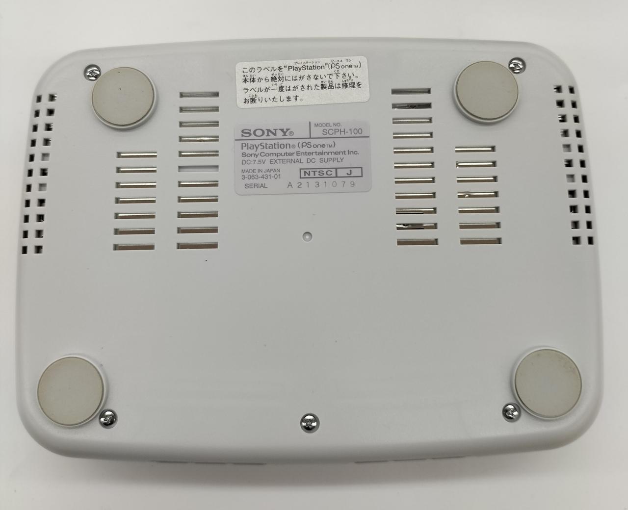 SONY 旧世代ゲーム機本体 SCPH-00100 SONY PSoneゲーム機本体 SCPH