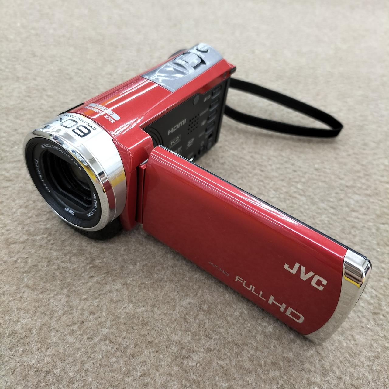JVC GZ-E750-R レッド ビデオカメラ本体 ジャンク品 JVC|ブルーレイビデオカメラ|【ハードオフ公式通販】オフモール