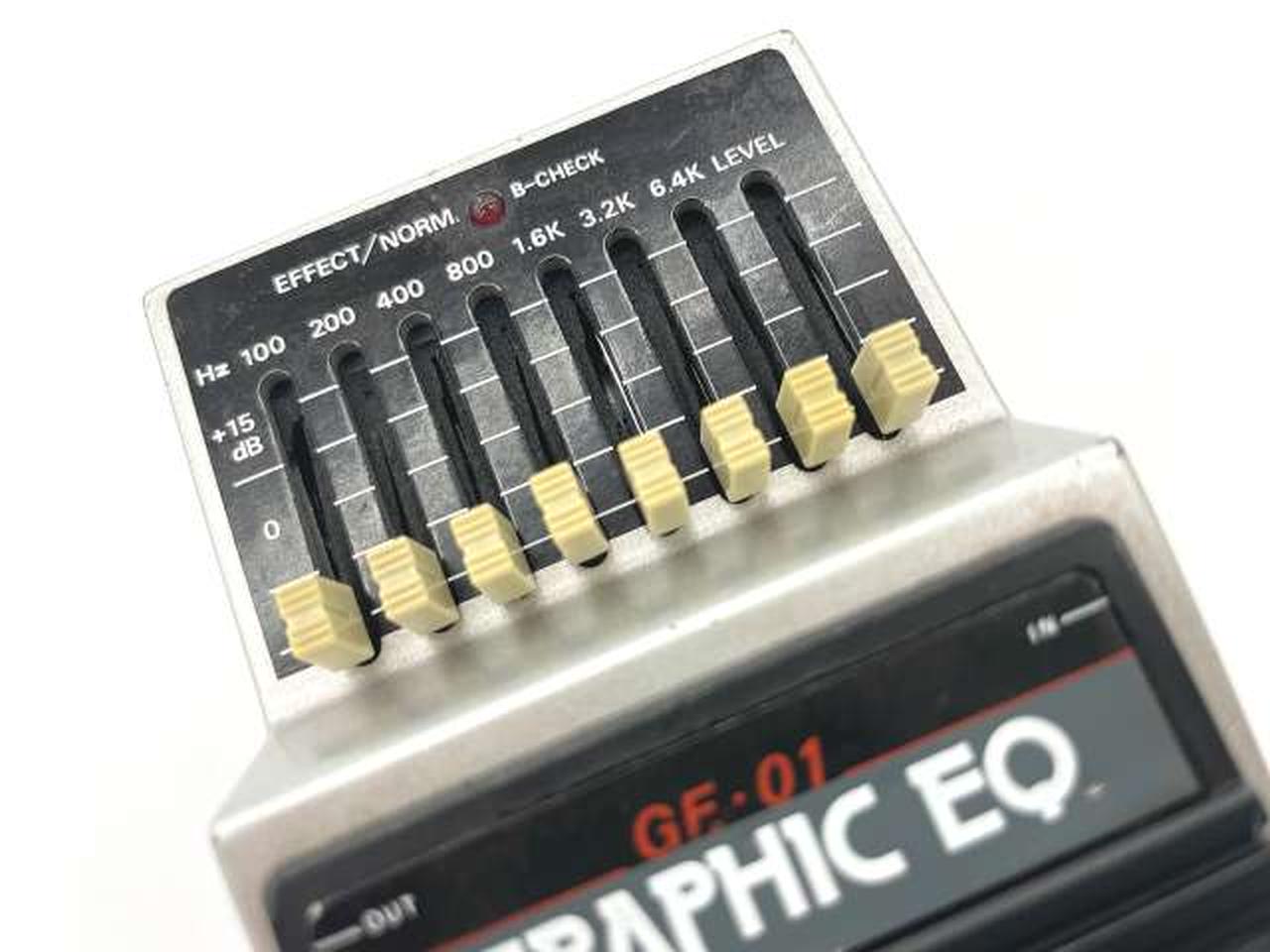 MAXON GE-01 日本製　グラフィックイコライザー Maxon GE-01 グラフィックイコライザー