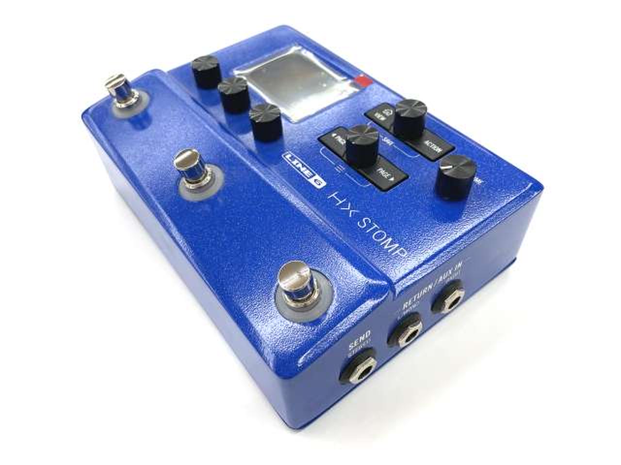 LINE 6 HX Stomp ブルー ラインシックス(LINE6)|HX Stomp マルチエフェクター|HARDOFFオフ
