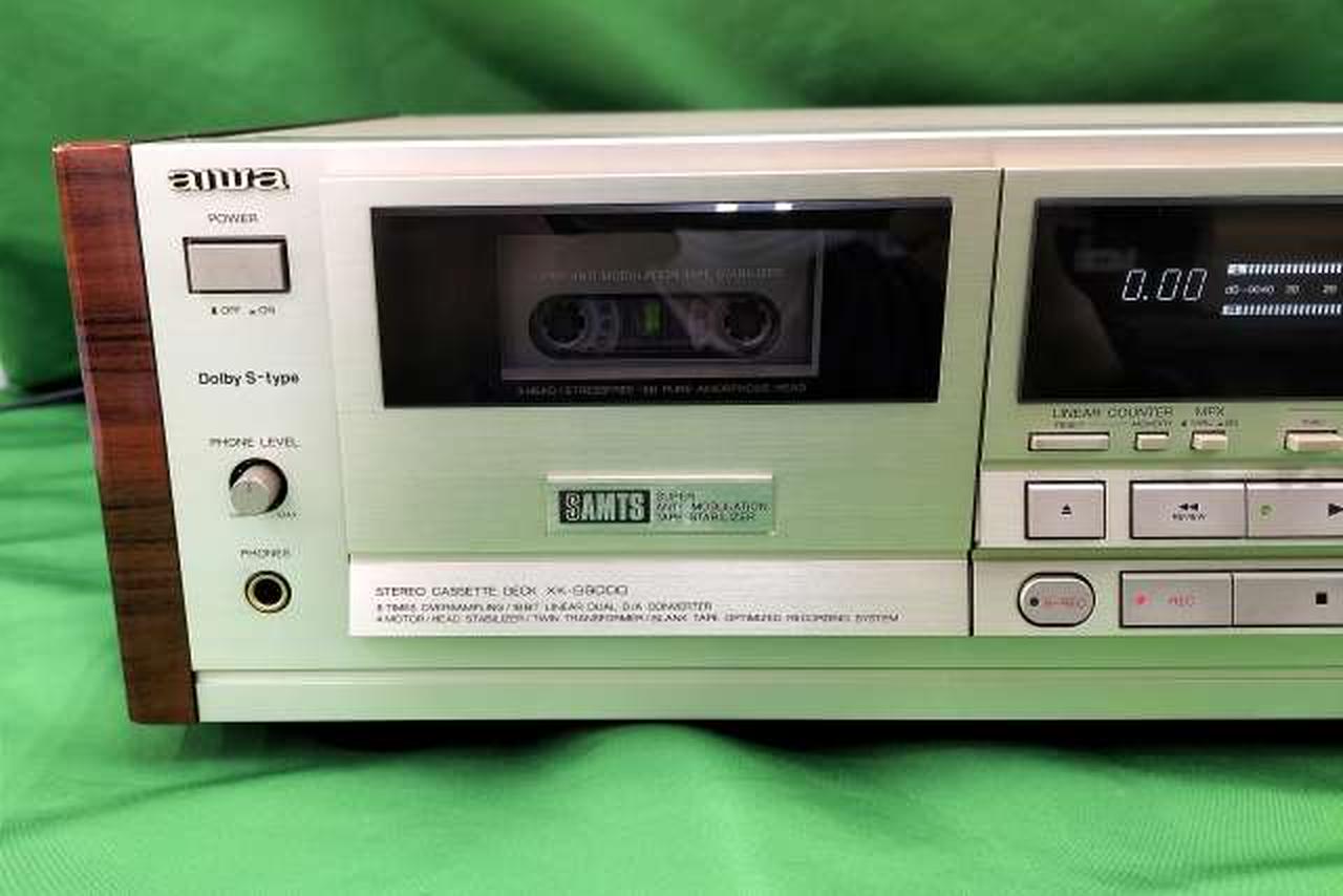 ​フルセットAIWA XK-S9000 リモコン・説明書付 通電済　ジャンク フルセットAIWA XK-S9000 リモコン・説明書付 通電済 ジャンク Yahoo