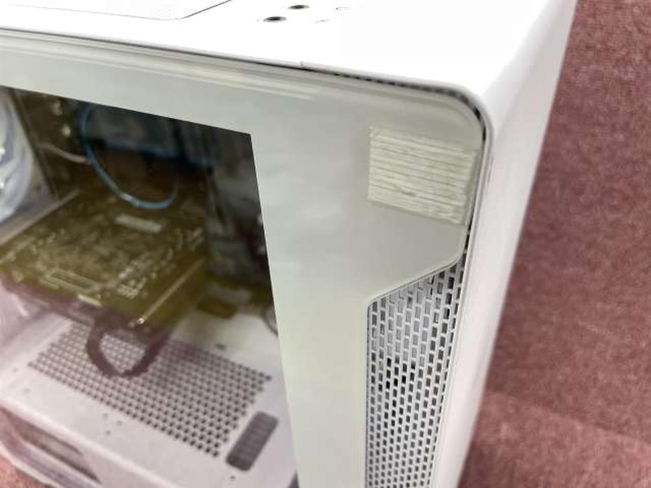 ガラス扉マグネットテープ補強