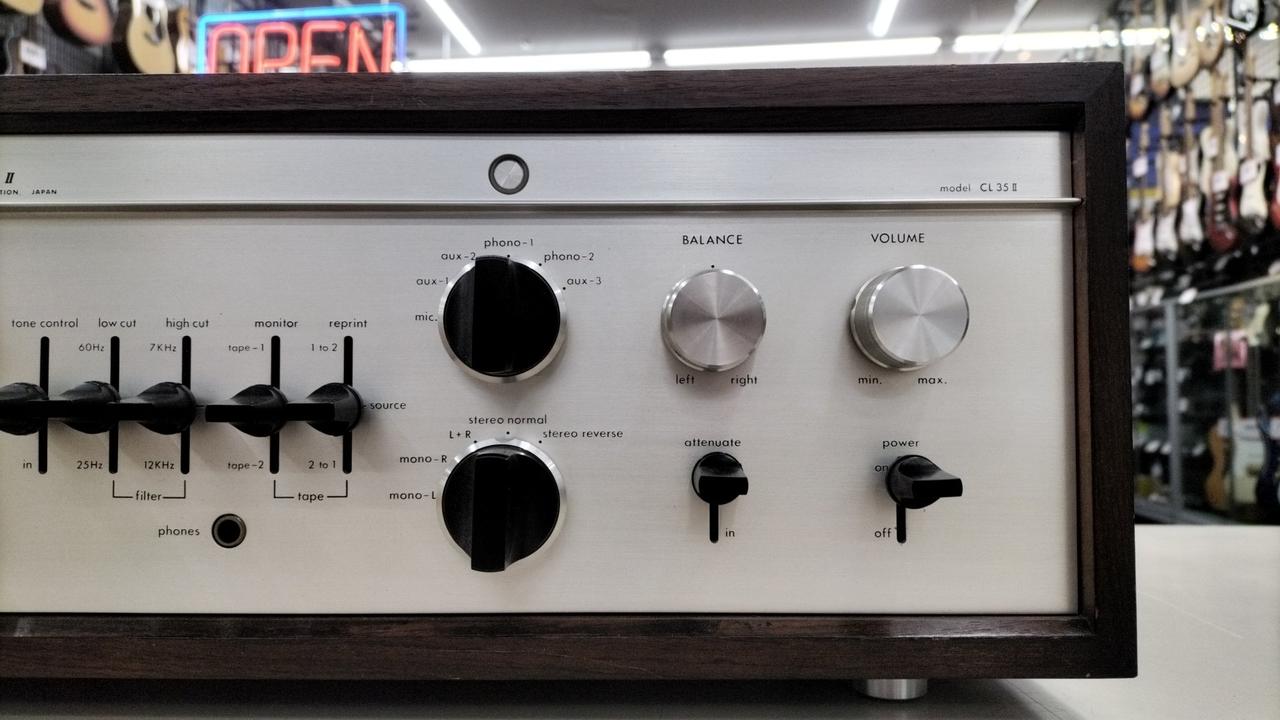 LUXMAN CL35Ⅱ 真空管 ラックスマン LUXMAN CL35IIの仕様 ラックスマン