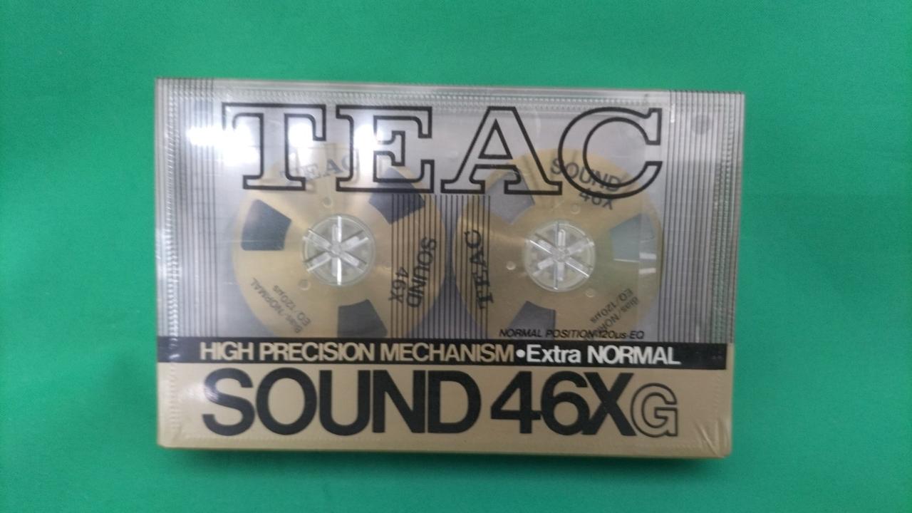 未開封】TEAC ティアック カセットテープ SOUND 46XG 【公式通販】 未開封】TEAC ティアック カセットテープ SOUND 46XG 【公式通販】