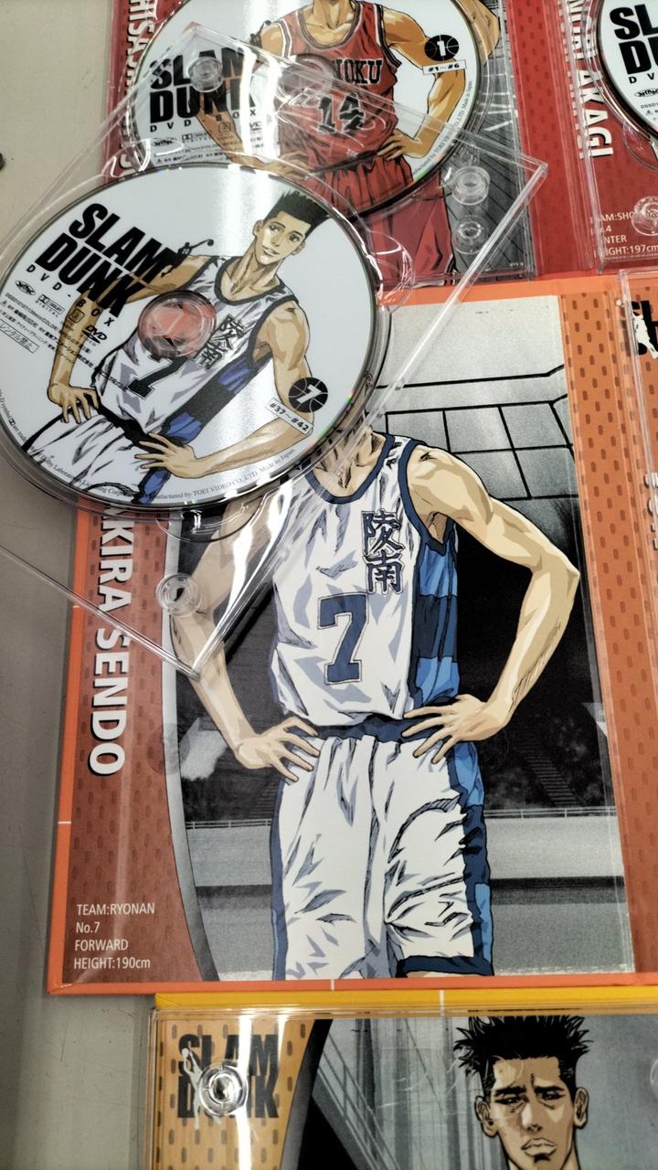 SLAM DUNK DVD ボックスセット 8枚 SLAM DUNK DVD ボックスセット 8枚