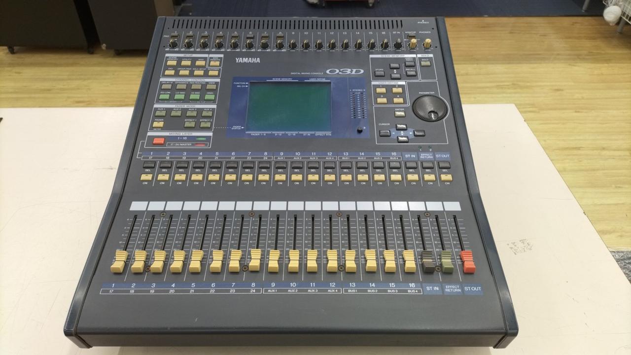 Yamaha O3D デジタルミキサー misaonet_h-o3d