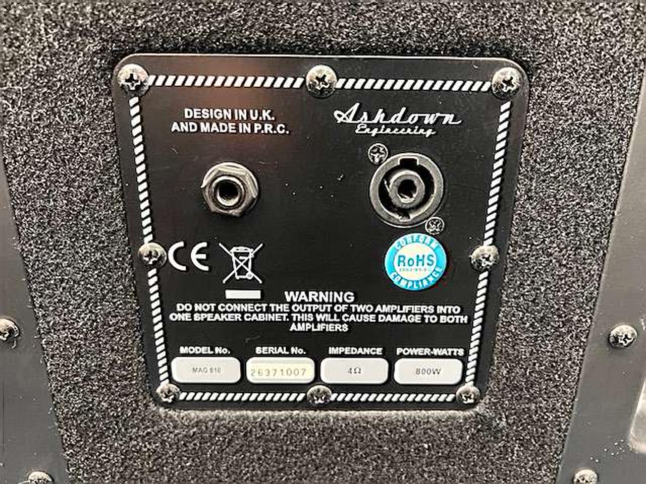 アッシュダウン Mibass 10 ベースキャビネット アッシュダウン Mibass 10 ベースキャビネット アッシュダウン Mibass