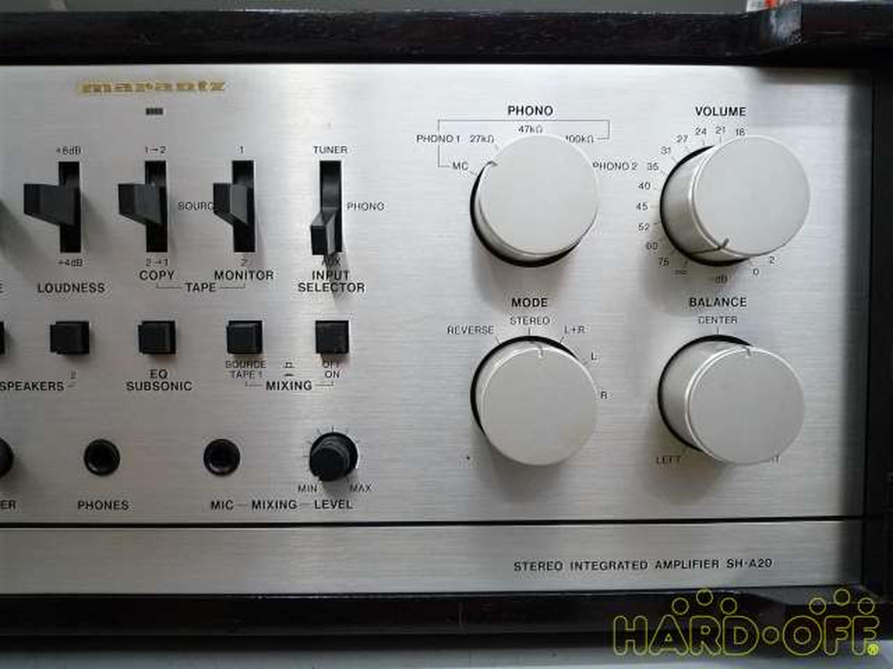 希少 marantz マランツ SH-A20 プリメインアンプ