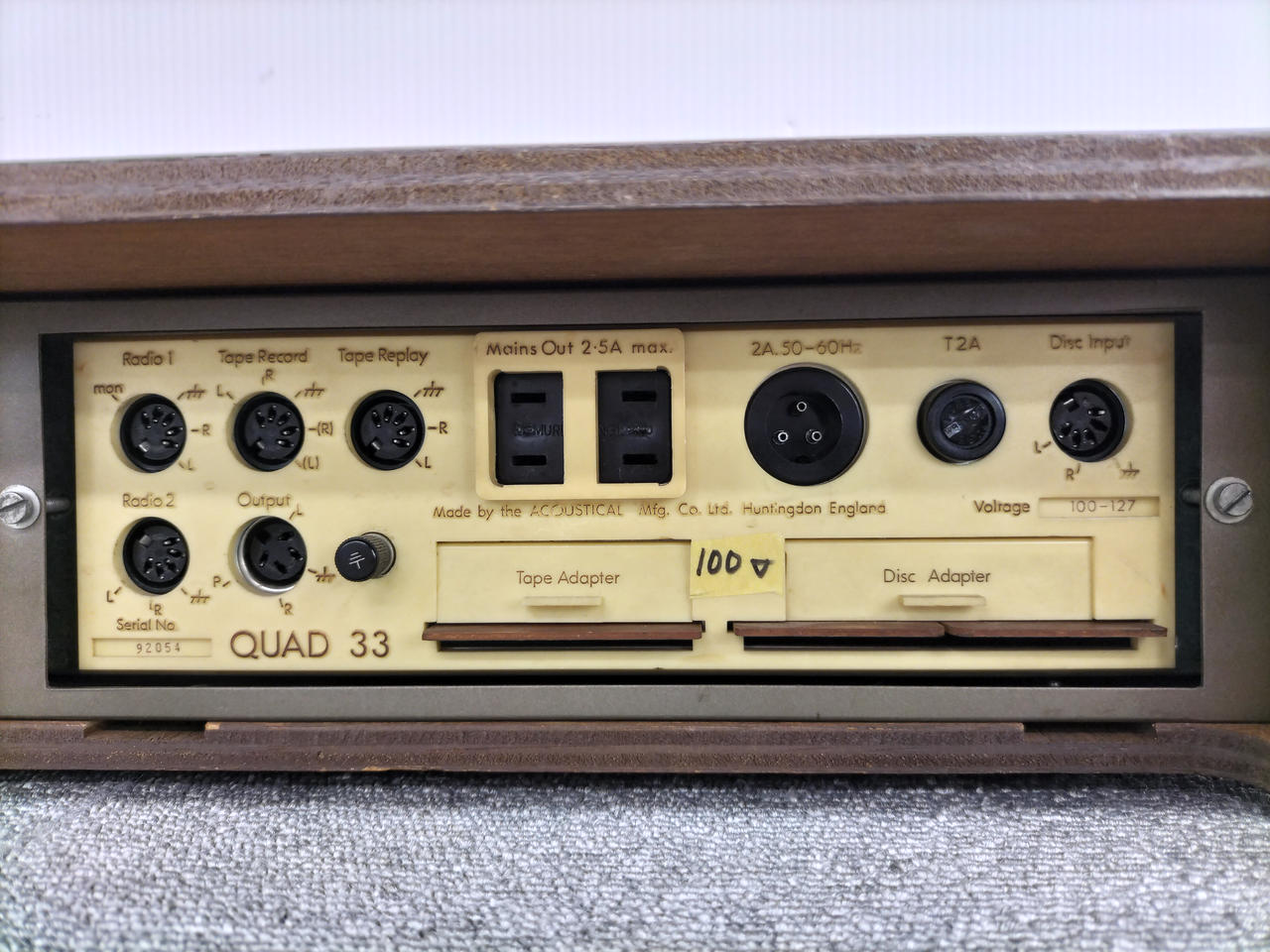 希少 英国QUAD FM3 FMチューナー日本バンド仕様ステレオ受信確認済み 希少 英国QUAD FM3 FMチューナー日本バンド仕様ステレオ受信確認