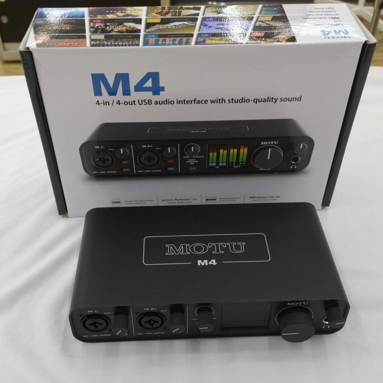 MOTU オーディオインターフェイス MOTU M4 4in4out オーディオインターフェイス マークオブザ